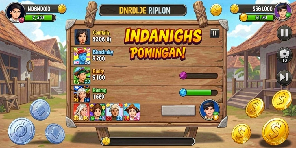 badak178 - Screenshot dari mode multiplayer yang mendebarkan.